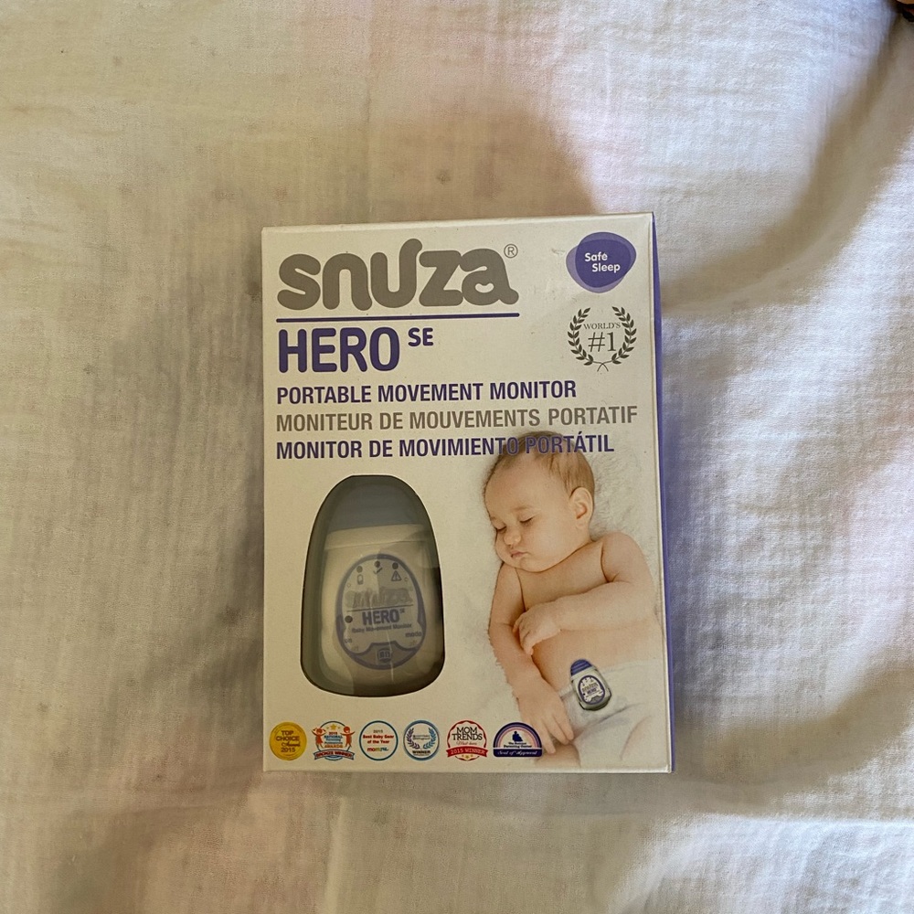 NWT Snuza Hero (SE) Baby Movement Monitor
